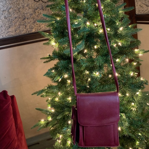 Burgundy bag in good condition - Picture 2 of 6